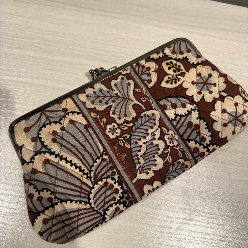 Vera Bradley Floral Patterned Clutch wallet